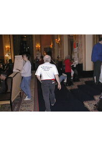 Sunday - Rog Peyton with SFX T-shirt (back)